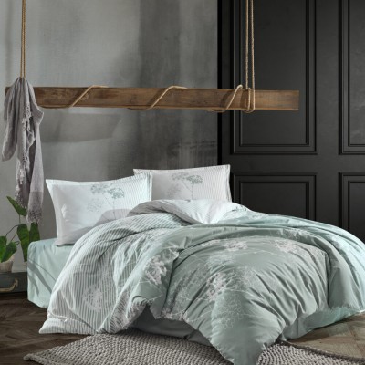 Lenjerie de pat ranforce clasy king size (luvi)